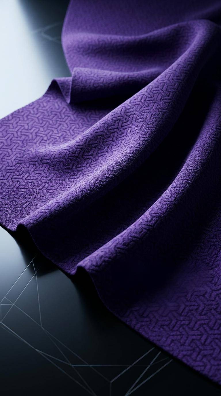 104538_gTl1C Chainmail Pattern - Dark Night Purple - 图片 1