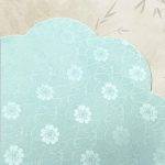 Falling blossoms and flowing stream