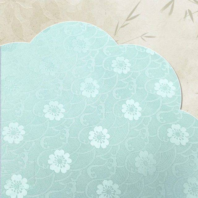 3a528 Falling blossoms and flowing stream - 图片 1