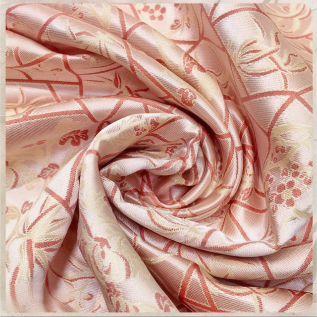 a85fc77d3f83e1b86671 Ice Crack Pattern Brocade-Pink - 图片 1