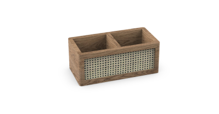 Double Compartment Tea Box
