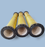 Wear-resistant ceramic hose