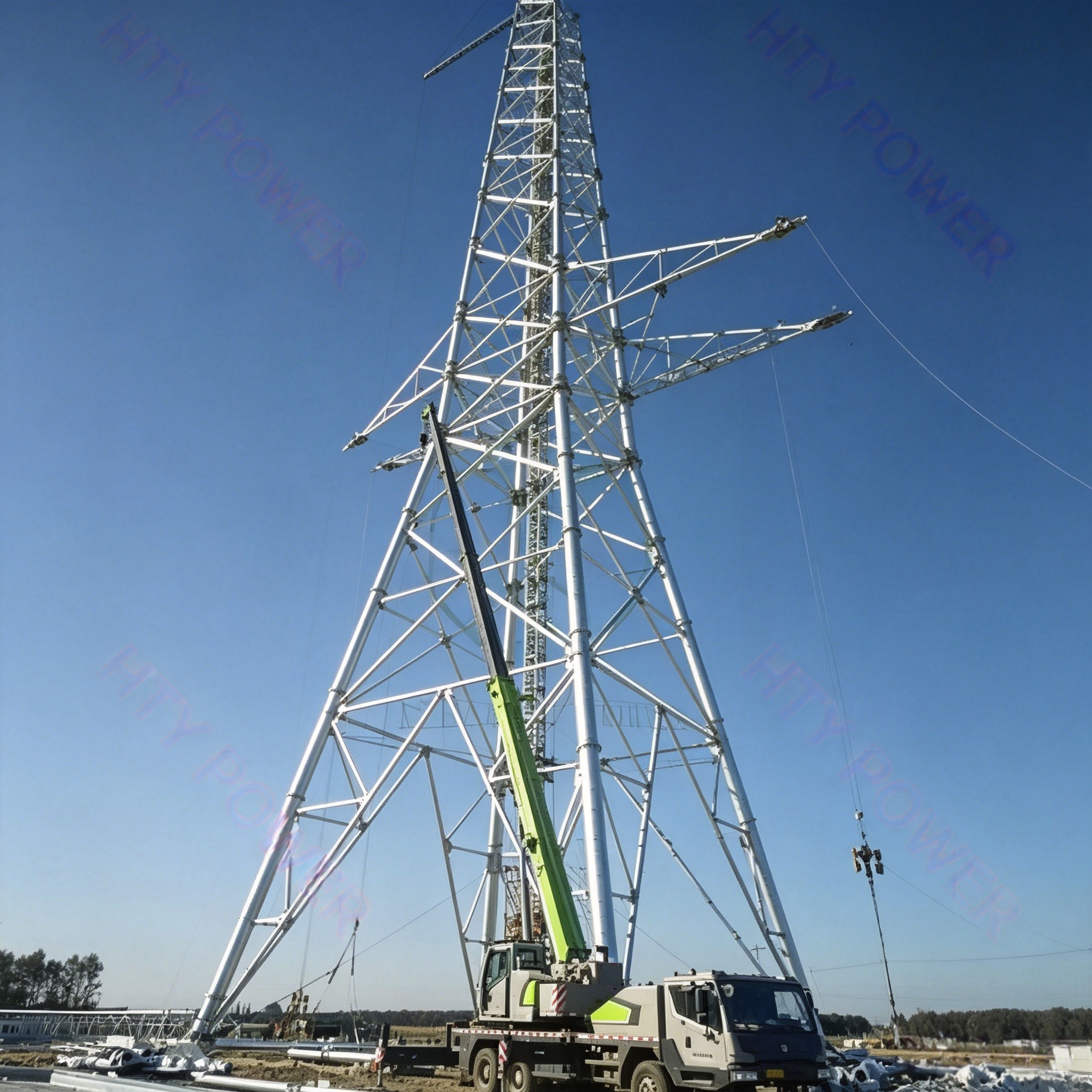 山东鸿泰源电力科技有限公司简介 (5) High Voltage Tower - 图片 1
