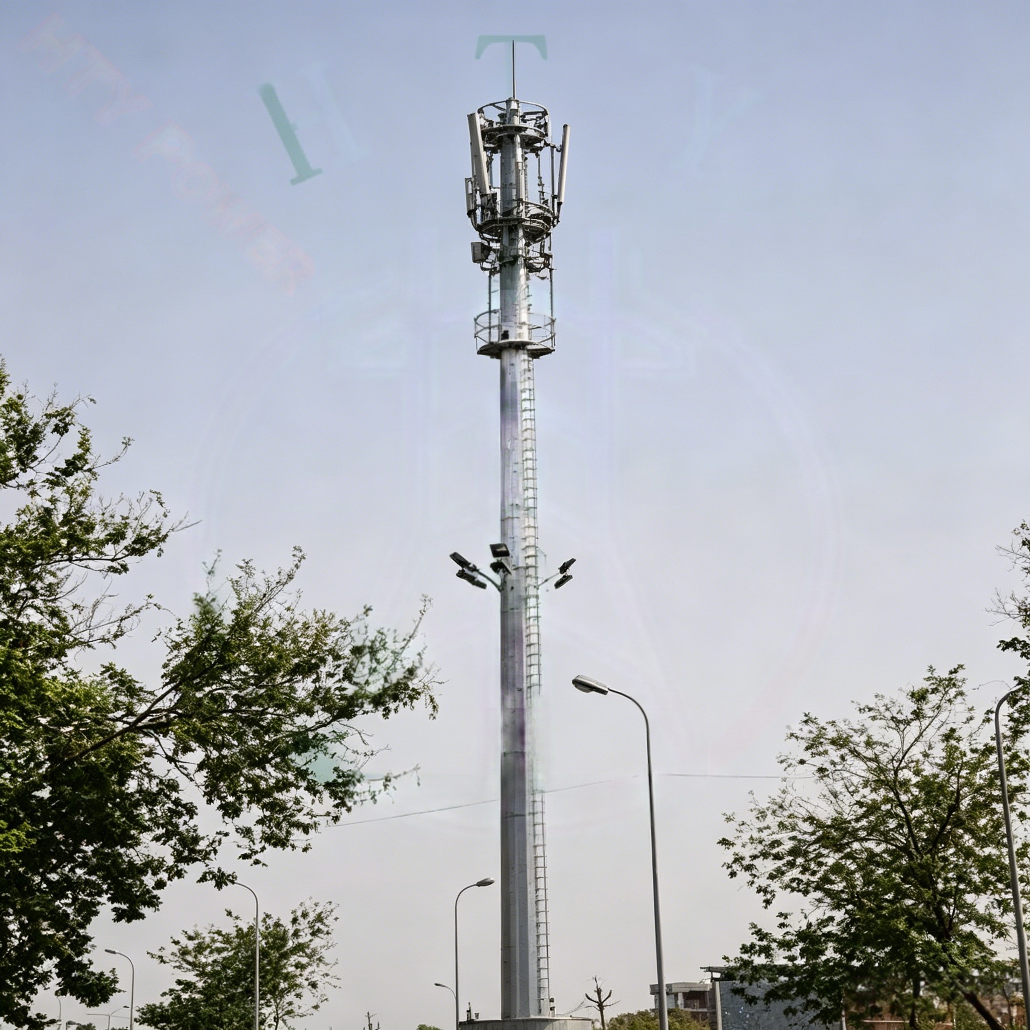 山东鸿泰源电力科技有限公司简介 (8) Telecom Antenna Tower - 图片 1