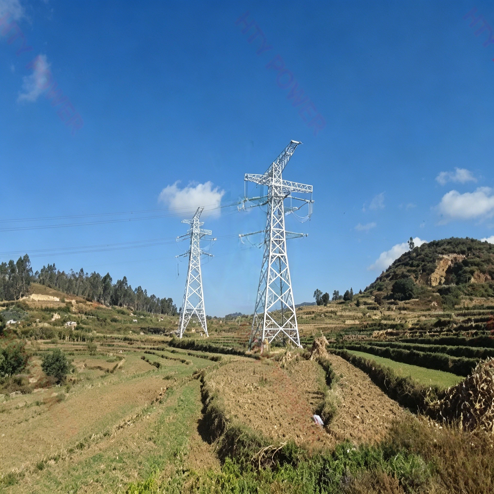 山东鸿泰源电力科技有限公司简介 (11) High Voltage Tower - 图片 1