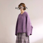 Faux Horsehair Fashion Jacket